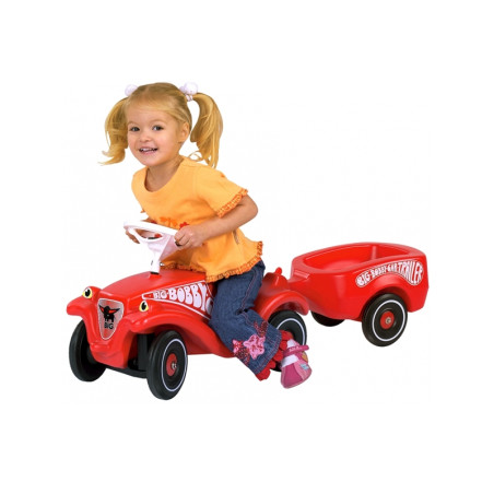 BIG Bobby Car priekaba raudona BIG Bobby Car priekaba raudona