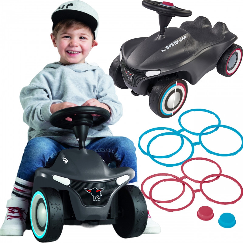 BIG Ride-on Bobby Car Neo Anthrazit