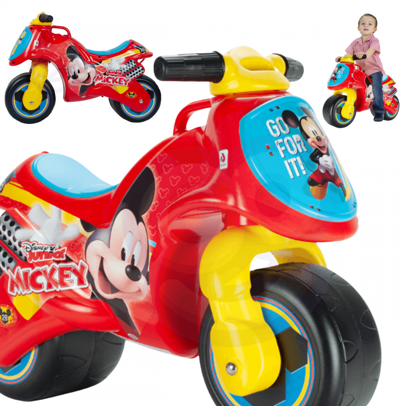 INJUSA Mickey Mouse Ride-on Motor Balance Bike