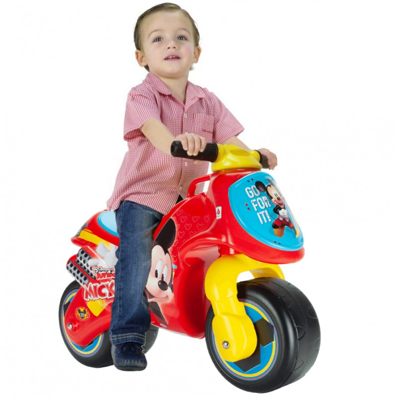 INJUSA Mickey Mouse Ride-on Motor Balance Bike