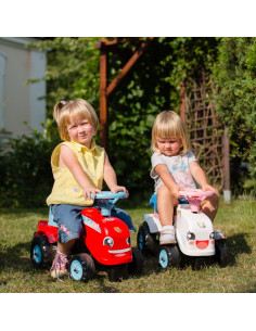 FALK Traktorek GO Czerwony z Przyczepką od 1 roku 2