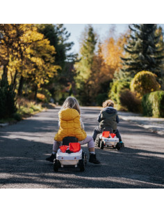 FALK Baby Valtra traktorius baltas su priekaba + akc. nuo 1 metų 2