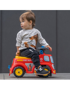 FALK Jeździk Samochód Strażacki z Klaksonem od 1 roku 2