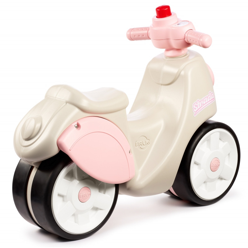 FALK Ride-on Motoroleris Strada Retro Girl Silent padangos nuo 1 metų