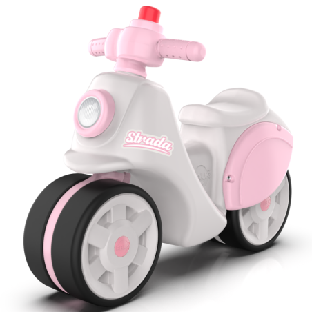 FALK Jeździk Scooter Strada Retro Dla Dziewczynki Ciche Opony od 1 Roku FALK Jeździk Scooter Strada Retro Dla Dziewczynki Ciche Opony od 1 Roku