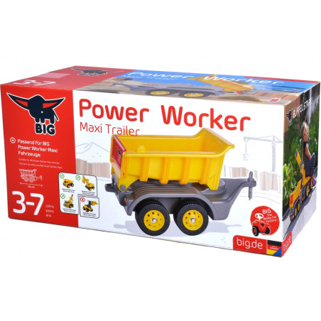 BIG Ride-on Trailer Power Worker Maxi kilnojamoji platforma BIG Ride-on Trailer Power Worker Maxi kilnojamoji platforma