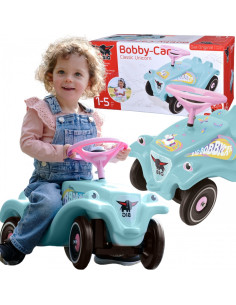 БОЛЬШОЙ Бобби Кар Классический Каталка с Рожком Единорог