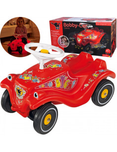 BIG Bobby Car Classic Ride-on su šviečiančiu garso signalu