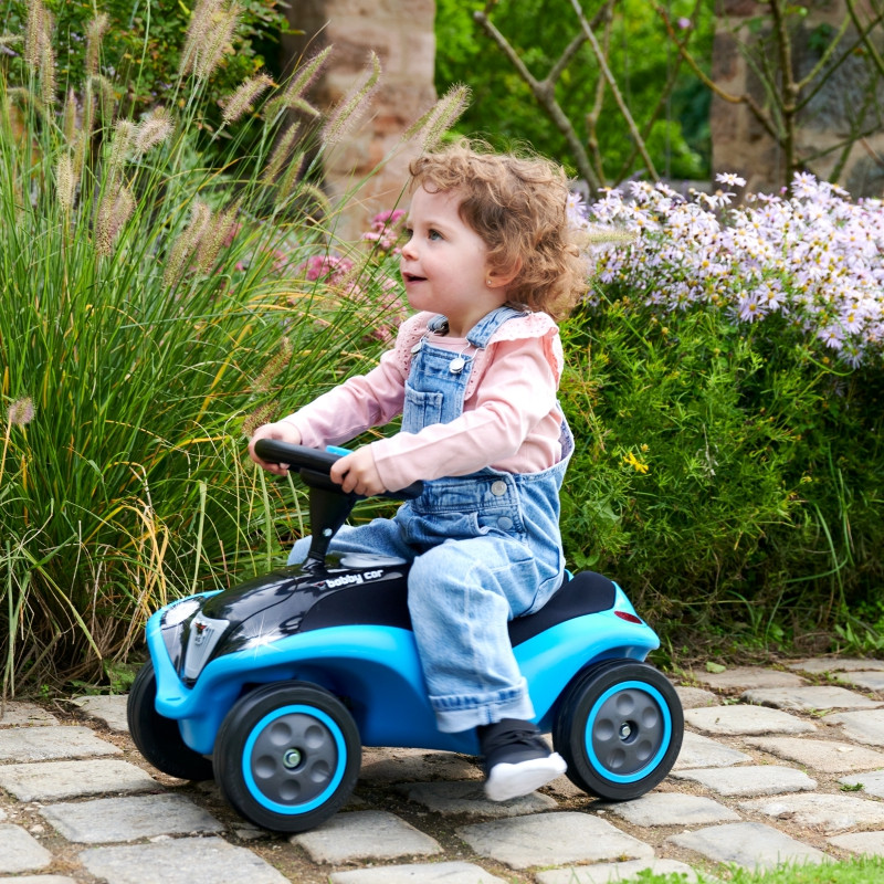 BIG Next Blue Bobby automobilis su garso signalu ir žibintais