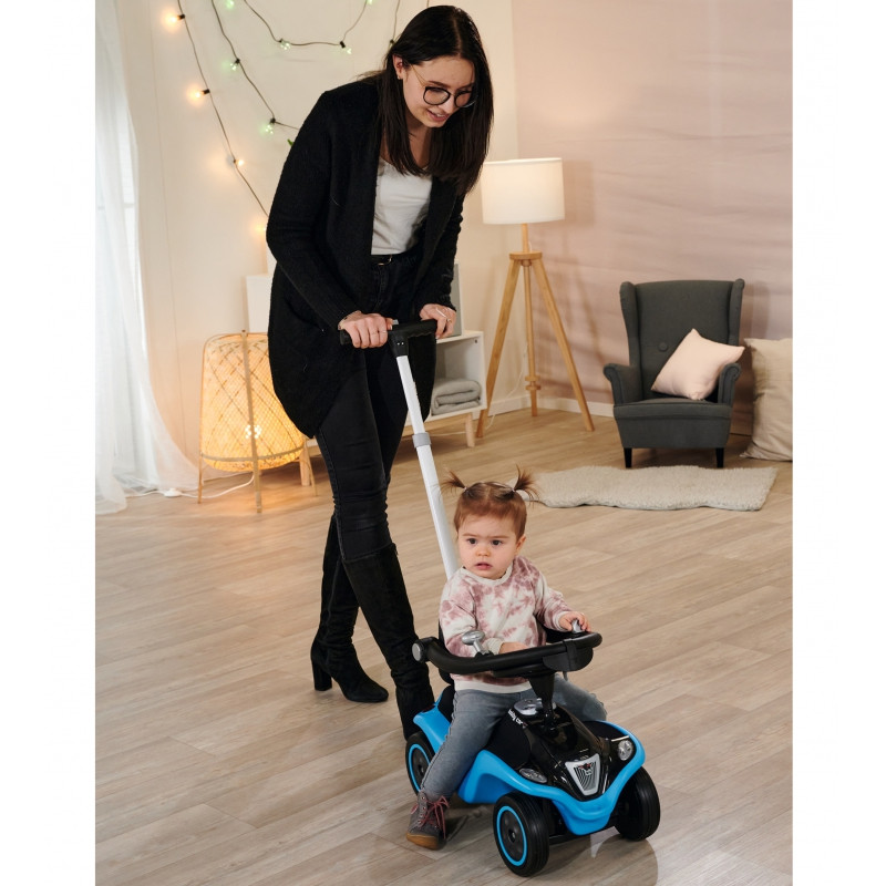 BIG Next Blue Bobby automobilis su garso signalu ir žibintais