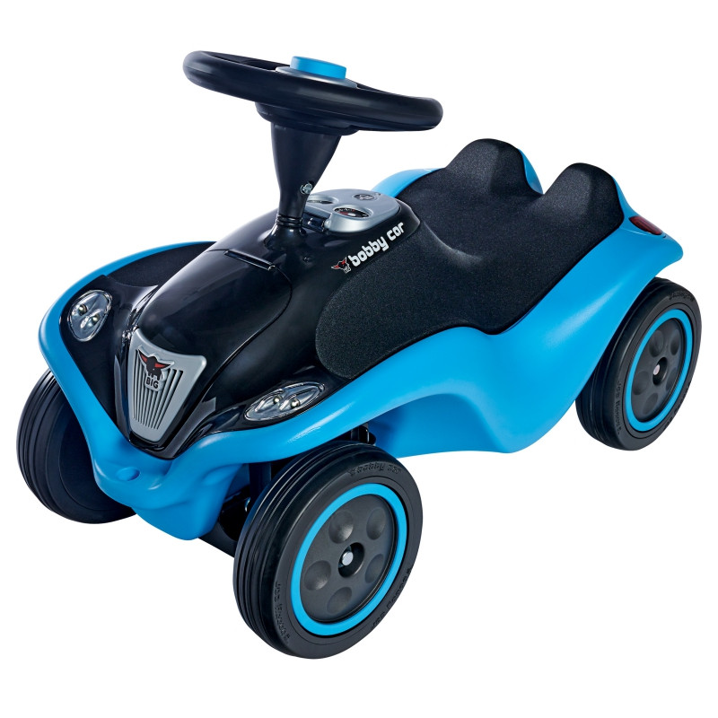 BIG Next Blue Bobby automobilis su garso signalu ir žibintais