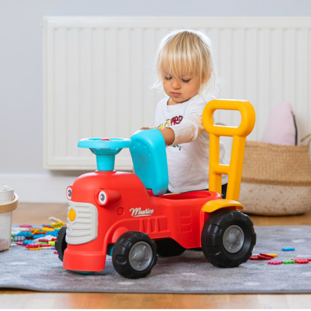 Vaikiškas traktorius FALK Maurice, raudonas