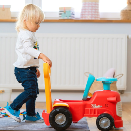 Vaikiškas traktorius FALK Maurice, raudonas