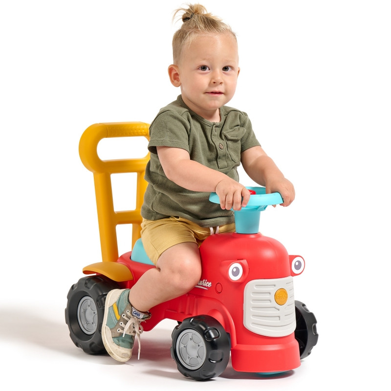 Vaikiškas traktorius FALK Maurice, raudonas