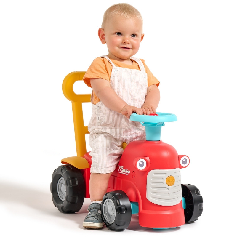 Vaikiškas traktorius FALK Maurice, raudonas