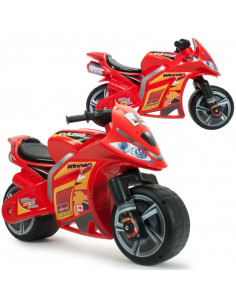 INJUSA Ride-on Pusher Race Bike Winner 750 sx Red