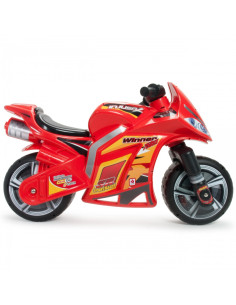 INJUSA Jeździk Pchacz Motor Biegowy Winner 750 sx Czerwony 2