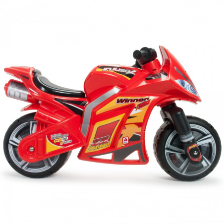 INJUSA Ride-on Pusher Race Bike Winner 750 sx Red