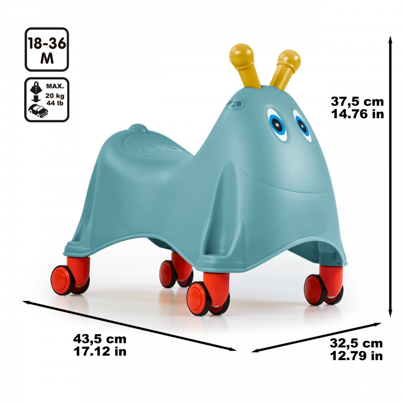 FEBER Ride-on Pushher Casual Walker 360° pasukami ratai 1+