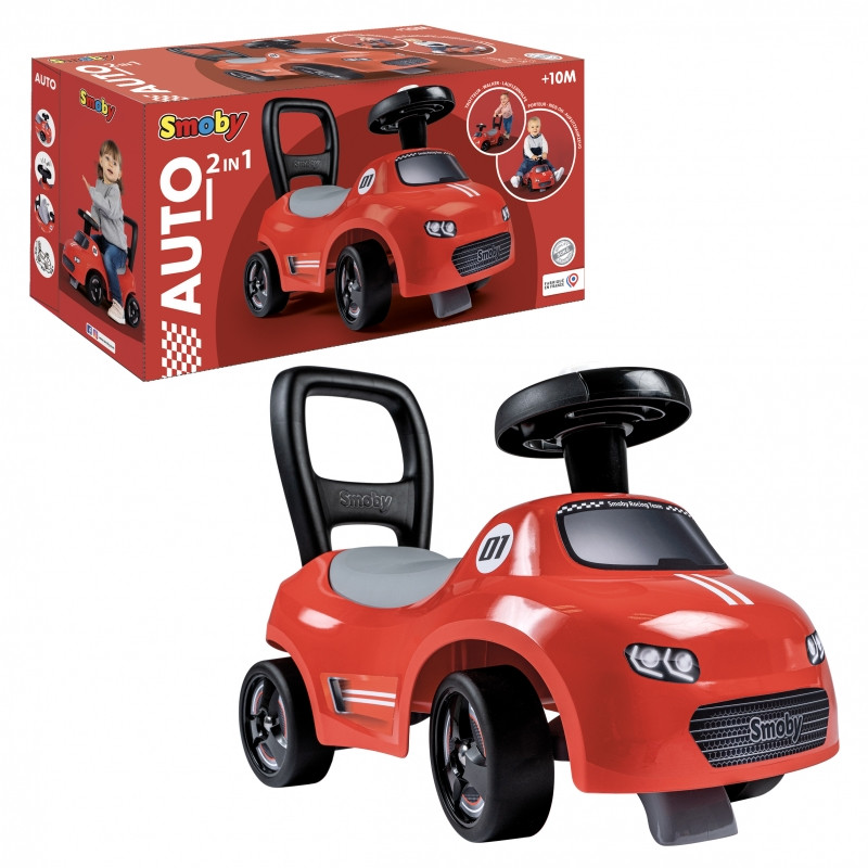 Smoby Raudonas Ride-On su garso signalu