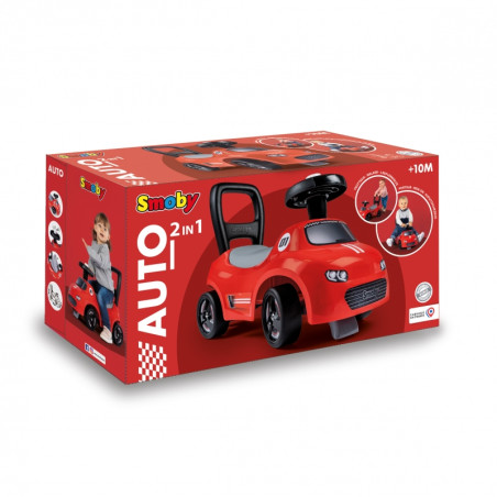 Smoby Raudonas Ride-On su garso signalu Smoby Raudonas Ride-On su garso signalu