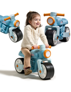 FALK Ride-on Ride-on Quiet Wheels Motor Prem1er Retro Blue 1+