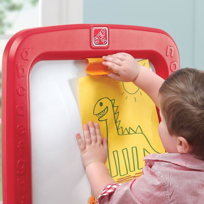 Двухсторонняя мольбертная доска STEP2 с принадлежностями