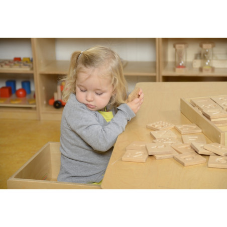 MASTERKIDZ Sensorinis žaislas Atpažinkite raides Skaičius Montessori formas liečiant MASTERKIDZ Sensorinis žaislas Atpažinkite raides Skaičius Montessori formas liečiant