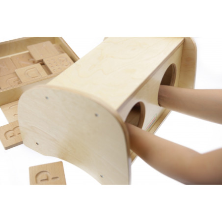 MASTERKIDZ Sensorinis žaislas Atpažinkite raides Skaičius Montessori formas liečiant MASTERKIDZ Sensorinis žaislas Atpažinkite raides Skaičius Montessori formas liečiant