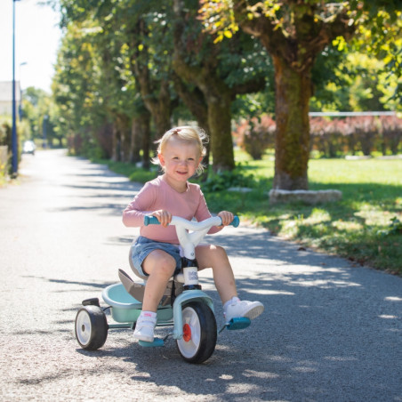 SMOBY triratukas Baby Balade plus mėlynas SMOBY triratukas Baby Balade plus mėlynas