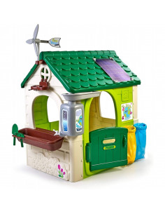 FEBER Eco Garden House Feeder Waste Segregation Imitation Solar Panel