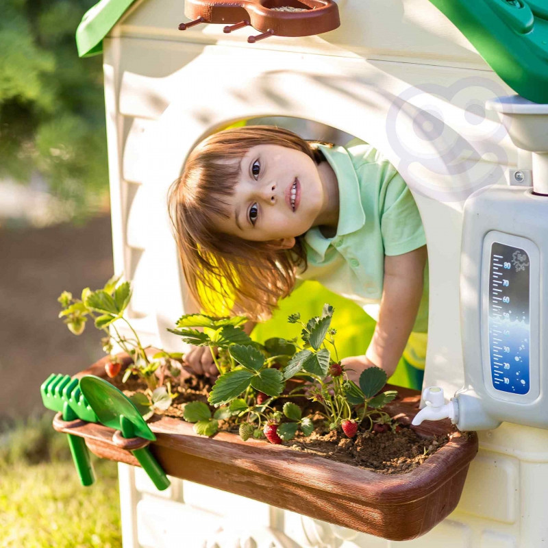 FEBER Garden House Eco Feeder atliekų atskyrimo imitacijos saulės kolektorius