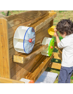 CLASSIC WORLD EDU Drewniana Ściana Zabawa Wodą 2