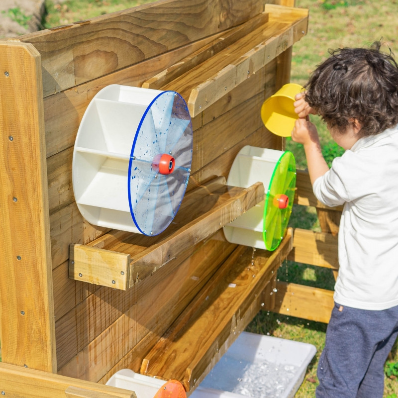 CLASSIC WORLD EDU Wooden Water Play Wall