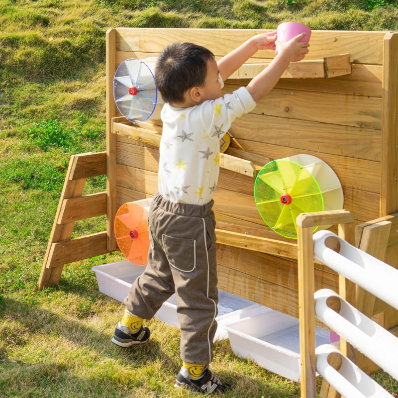 CLASSIC WORLD EDU Wooden Water Play Wall