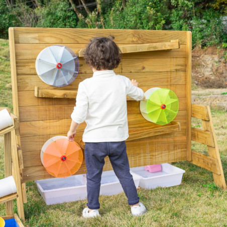 CLASSIC WORLD EDU Wooden Water Play Wall