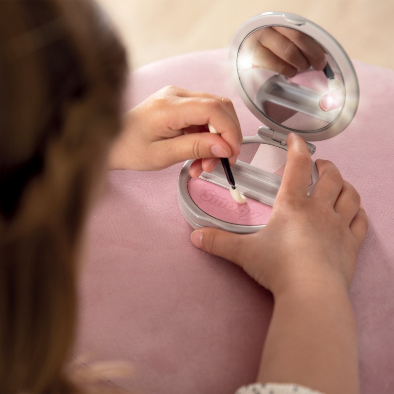 SMOBY My Beauty kompaktiškas kompaktiškas su veidrodžiu ir šviesa