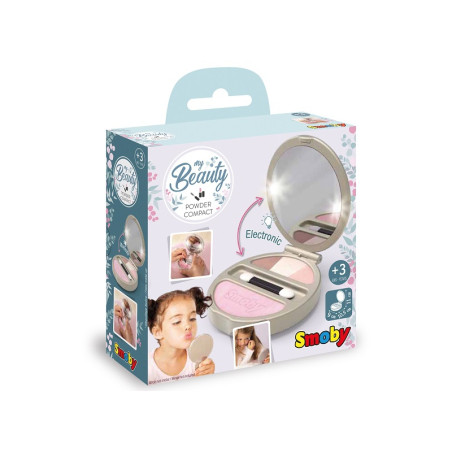 SMOBY My Beauty kompaktiškas kompaktiškas su veidrodžiu ir šviesa SMOBY My Beauty kompaktiškas kompaktiškas su veidrodžiu ir šviesa