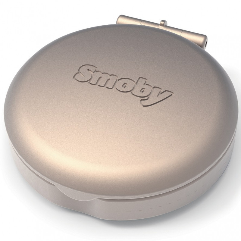 SMOBY My Beauty kompaktiškas kompaktiškas su veidrodžiu ir šviesa