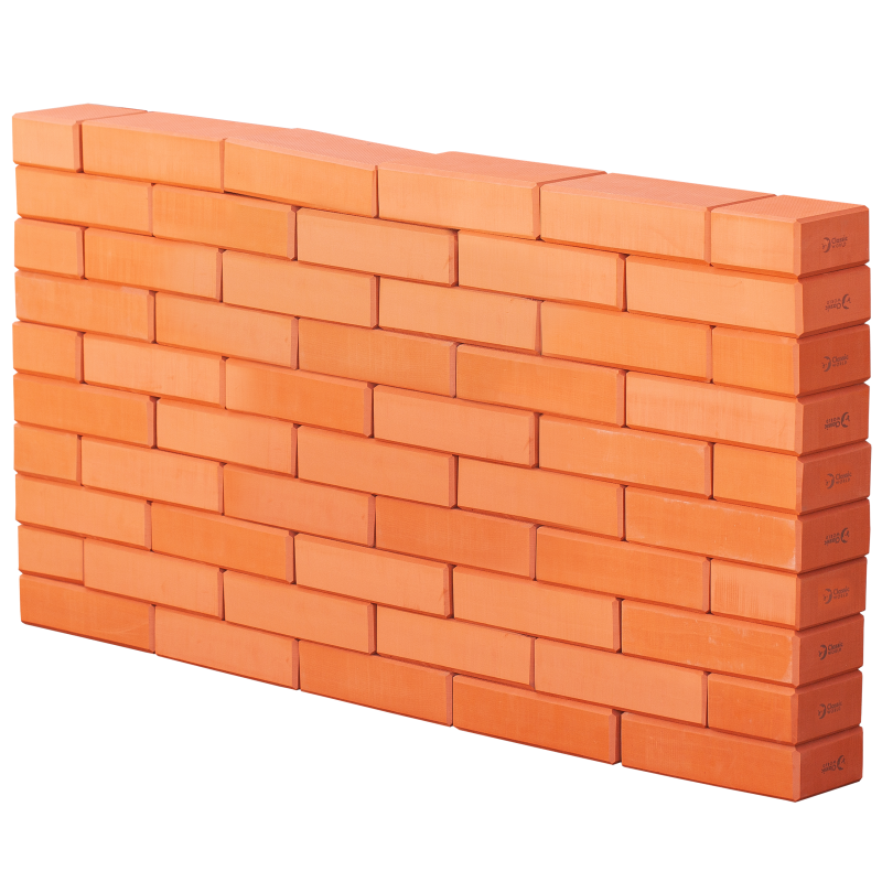 CLASSIC WORLD EDU Mega statybiniai blokai EVA statybiniai blokai minkšti statybai 55 vnt.