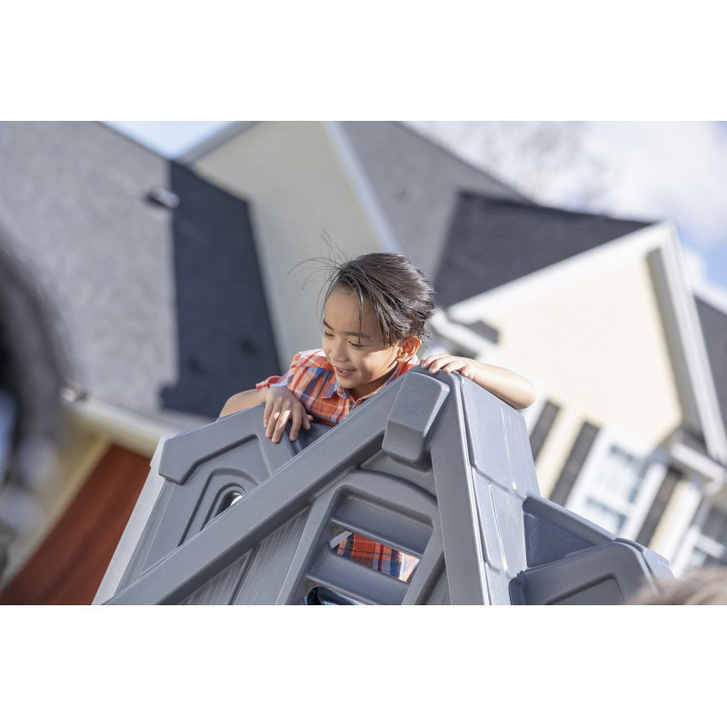 ШАГ 2 Домик-замок, детская игровая горка 2 в 1