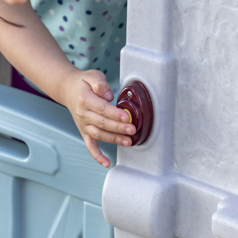 ШАГ 2 Домик-замок, детская игровая горка 2 в 1