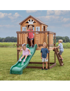 BACKYARD DISCOVERY Medinė žaidimų aikštelė 2