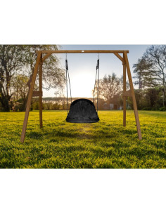 AXI medinės sūpynės Roxy Nest rudos 2