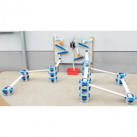 CLASSIC WORLD EDU XXL Water Way STEM konstravimo rinkinys CLASSIC WORLD EDU XXL Water Way STEM konstravimo rinkinys