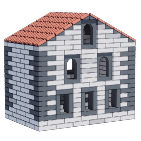 CLASSIC WORLD EDU Mega Soft EVA statybiniai blokai – pastato stogas CLASSIC WORLD EDU Mega Soft EVA statybiniai blokai – pastato stogas