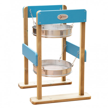 CLASSIC WORLD EDU Playground Sand Toy dvigubas sietelis CLASSIC WORLD EDU Playground Sand Toy dvigubas sietelis