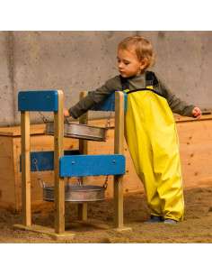 CLASSIC WORLD EDU Plac Zabaw Zabawka do Piasku Podwójne Sitko 2