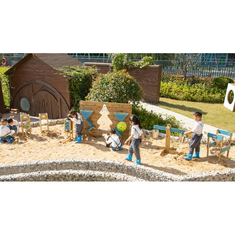 CLASSIC WORLD EDU Playground Sand Toy dvigubas sietelis