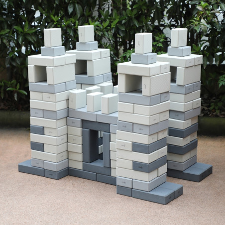 CLASSIC WORLD EDU Mega statybiniai blokai EVA minkšti statybiniai blokai 90 vnt. CLASSIC WORLD EDU Mega statybiniai blokai EVA minkšti statybiniai blokai 90 vnt.